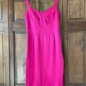 Diane von Furstenberg Pink 100% Silk Dress